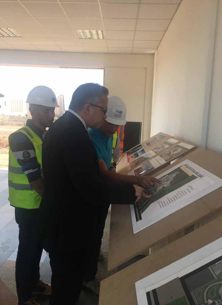 Featured News The Minister of Antiquities inspected the latest developments at Sharm al-sheikh National Museum during a visit to Sharm al-sheikh to attend the World Youth