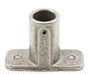 HARDWARE SHADE SAIL AND AWNING Awning Hardware Slip-Fit Adjustable Post Socket For Brick Aluminum 287803 163702 This Slip-Fit adjustable post socket is furnished with a square head set screw for