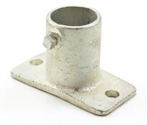 Awning Hardware Slip-Fit Adjustable Post Socket For Wood Malleable Iron This Slip-Fit adjustable post socket is furnished with four wood screw holes for attaching to wood.