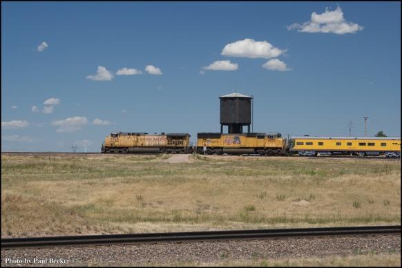 SP #181) are the two DPU locomotives. It seems that any units in Southern Pacific paint are becoming more and more scarce.