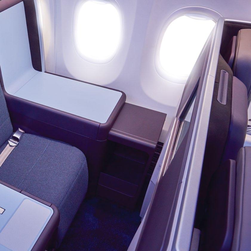 Business Class flydubai Business Class offers a more relaxed and personal flying experience.
