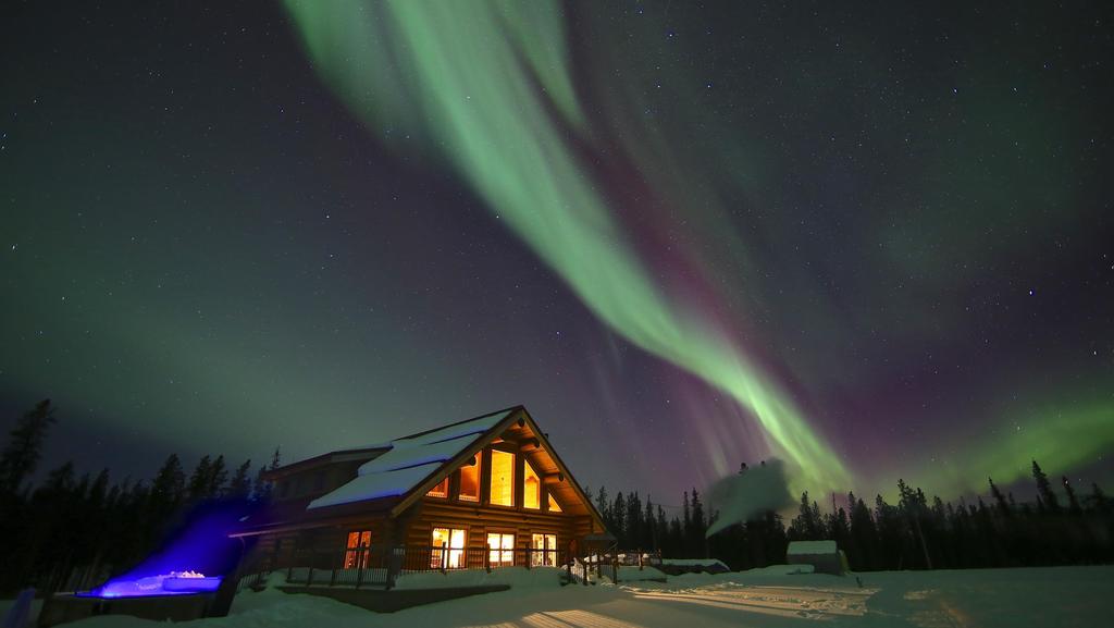 Far from the hustle and bustle of city lights lies the Northern Lights Resort &