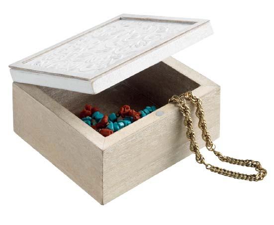 wooden tea box -