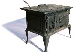 Cast Iron Stoves Welcome Dover Both an oven and stove Capacity to fit five large pots