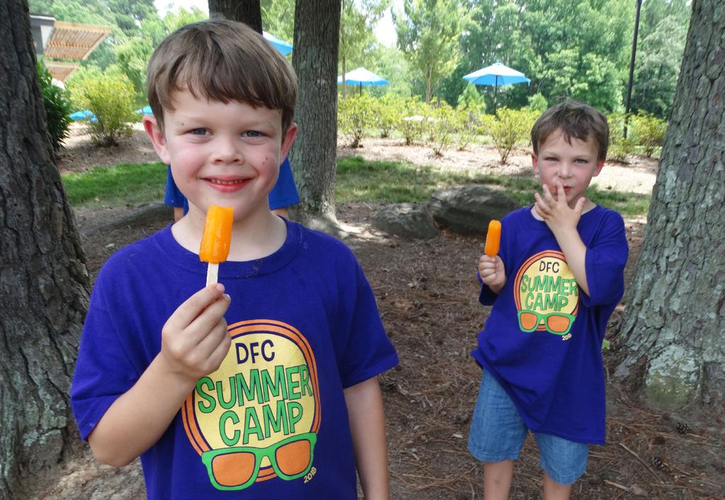 Crafts in Summer Blast-Off Week might include painting rockets, learning about the planets, making sun catchers, building edible solar systems, and more!