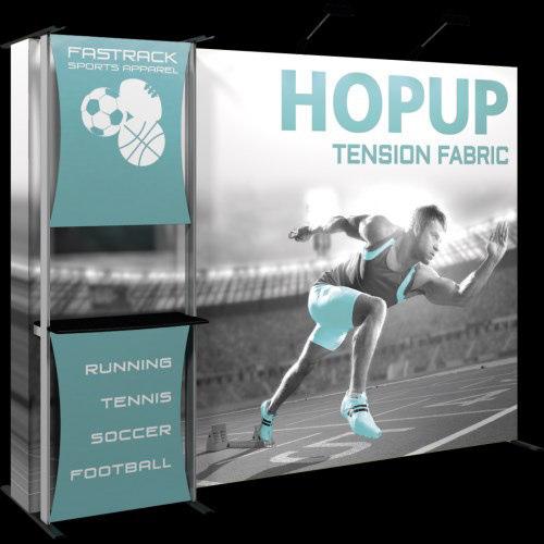 HOPUP FT FULL HEIGHT TENSION FABRIC BACKWALL AND ACCESSORY KIT Hopup t