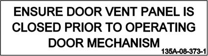 Vent panels are unpublished options on aircraft.