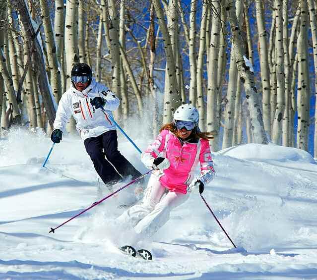 The county is surrounded by the White River National Forest and is home to the world-renowned ski resorts