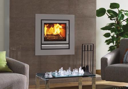 RIVA 50 HIGH EFFICIENCY UP TO 83% The Riva 50 can be fitted with an optional fan-assisted convection circulation kit, speeding up heat delivery into the room when the fire is first lit.