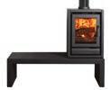 RIVA BENCHES To assist designers and homeowners in creating a flexible alternative to the on hearth mounting of Riva Freestanding stoves, Stovax offers ten sizes of Bench to which the stoves may be