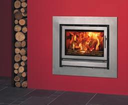 These versatile cassette fires also offer the opportunity to heat other living spaces using an optional ducting system.