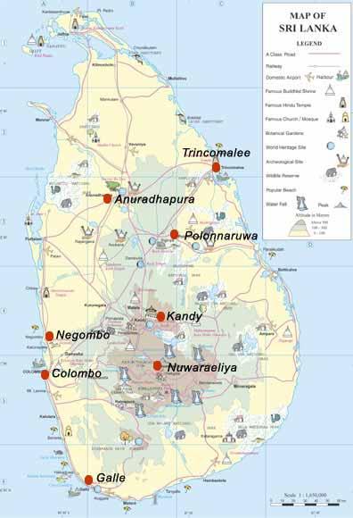 Location The Kinniya peninsula In eastern Sri