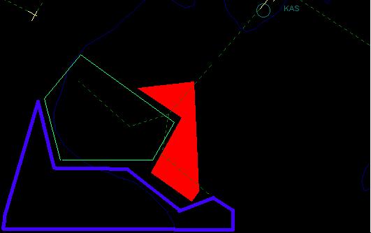 The target area in which you want him to appear is within the Green lines, as these puts him more or less in a safe approach position towards the runway, and in this case you have done well.