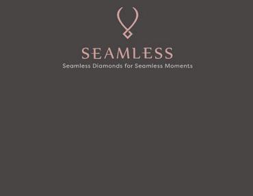 Seamless diamonds are set with patented* technology that makes the metal invisible in its setting, and the