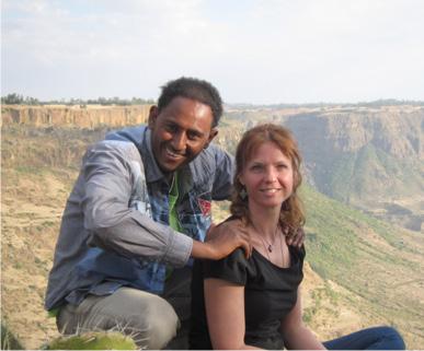 LINNEA AND BAYE We, Linnea and Baye, are the ones organizing the trekking in Ethiopia. We are a couple since four years and we spend our summers in Sweden and the winters in Ethiopia.