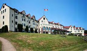 THE ALGONQUIN RESORT Sublimely nestled nearby Kingsbrae Garden and Ministers Island, this luxurious property features spacious accommodations, contemporary décor, and a timeless style.