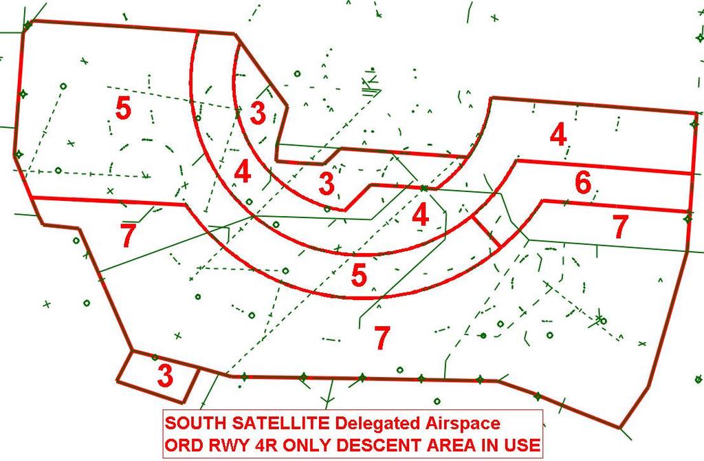 South Satellite (SSAT) Delegated Airspace (ORD 4R Only) a.