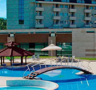 Hotels in Serbia Hotel Izvor 5* BUKOVIČKA SPA Luxurious hotel Izvor is a congress, SPA & wellness resort with an area of more than 32000 m2.