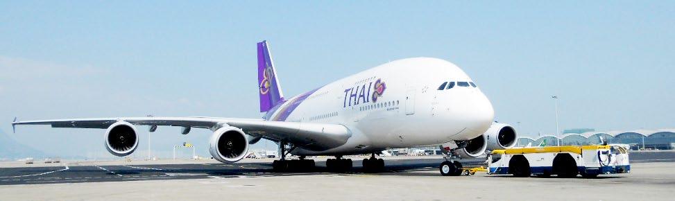 HAECO Group Services Company Events Feature Interview with Customer Capability Updates HAECO Group Companies Line Maintenance HAECO supports THAI Airbus A380 inaugural On 6 October, Thai Airways