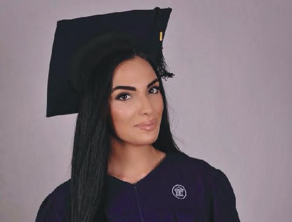 18 UBT NEWS Prill 2017 Alba Merovci Studentja e UBT-së në Televizionin Publik të Kosovës Studentja e Fakultetit Media dhe Komunikim në UBT, Alba Merovci, me përfundimin e vitit të tretë të studimeve
