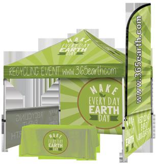 outdoor banner stands 10 Event Tent Shown with optional Full Back Wall & Side 1/2 Walls All Tent Packages are next level in outdoor advertising.