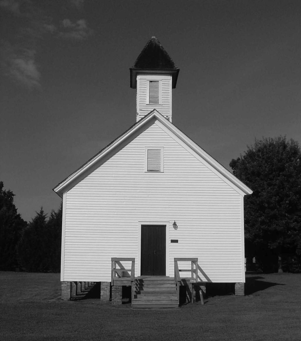 The Miles Wilson Mathews Chapel was originally the Center Presbyterian Church organized in 1891 by Rev. Mack, Ida Daily, Mrs. Chandler, G. W. Barber, W. L.