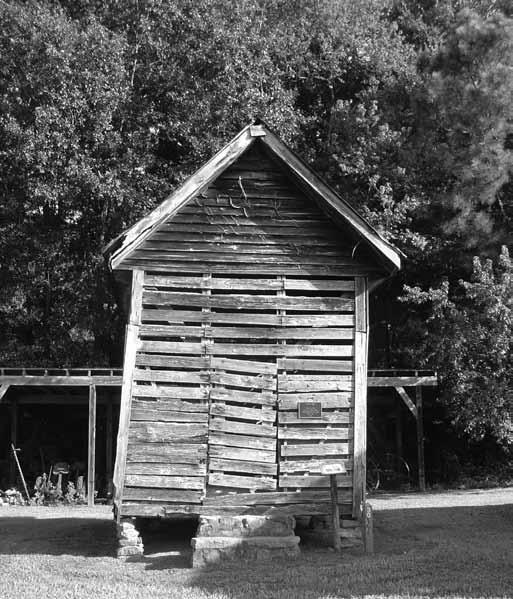 The Elijah Albright Veal log cabin was built circa 1832 in