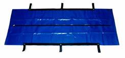 Opening Fabricated of heavy-duty laminated polyester Heavy-duty plastic zipper 10-year shelf life Will not tear, even if punctured 93" x 36" (236 x 91½ cm), holds 0 lb / 136 kg DP1CPM01 Disaster