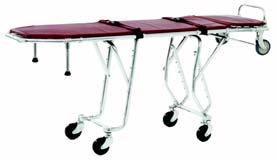 mattress and two Model 4 fivefoot-long, two-piece burgundy quick-release restraining straps 003245 Model 27-1 First Call Cot, without sidearms 003244 Model 27-1 First Call Cot, with sidearms 7¾ 200