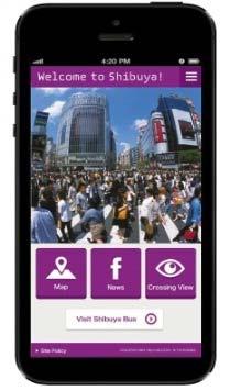 Initiatives to Increase Inbound Travelers Shibuya, a town that attracts foreign travelers Free Wi-Fi spots for foreign travelers VISIT SHIBUYA