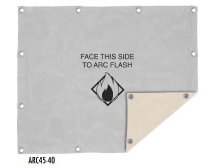 ARC45-40 48 x 60 40kA rating -gray/khaki ARC48-15 48 x 96 15kA rating - navy blue ARC48-40 48 x 96 40kA rating -gray/khaki Blanket Pins In addition to other uses, blanket clamp pins can be used to