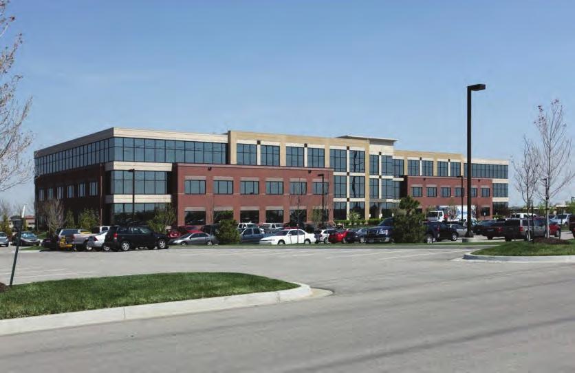 18001 W 106TH STREET OLATHE, KS CORPORATE RIDGE II 1,000 SF - 40,000 SF available Covered parking available at 1:2,300 SF as part of an overall 4:1,000 SF ratio Locker room facilities on-site AT&T