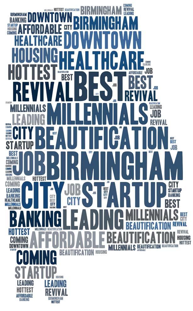 20 MIDTOWN Birmingham Accolades One of the Best Cities to Find a Startup Job (February 2015, ziprecruiter.com) (American Horticultural Society) Ranked the No.