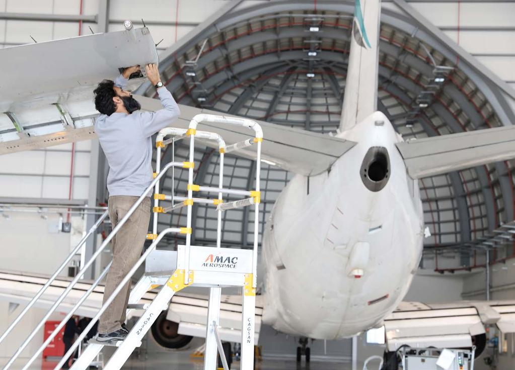 Around the Clock Support With regard to the provision of 24/7 MRO support, AMAC can be counted on with regard to access across the global aerospace market, where we can maximise efficiency and can