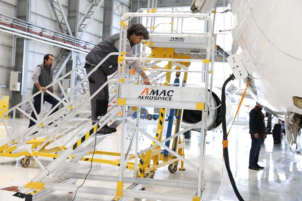 Your Needs, Our Vision Workforce A start up team of approximately 35 skilled engineers and supporting administrative staff welcomed AMAC s launch customer Tailwind Airlines during Q4 2017.