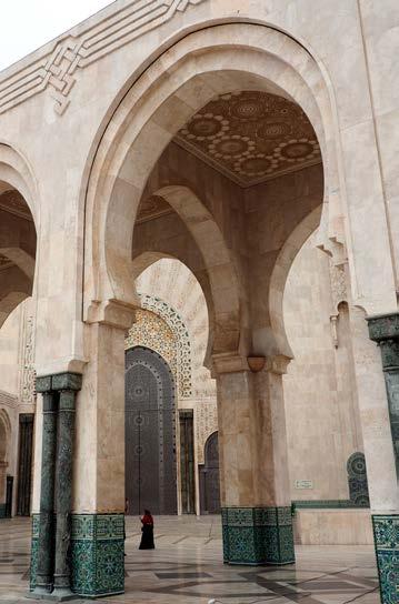 Hassan II Mosque Day 2: 10 September Casablanca - Rabat - Chefchaouen (B,D) Drive time: Casablanca to Rabat - 1.