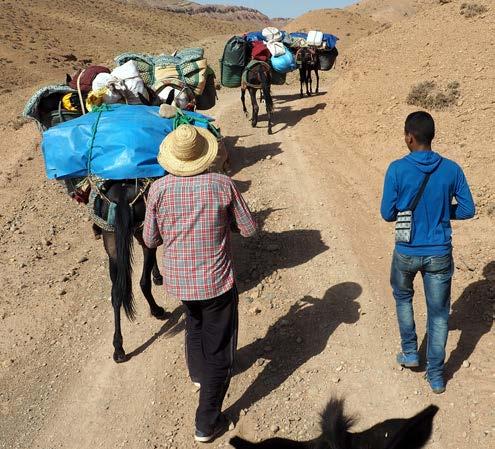 Day 12: 20 September Ait-Youl - Issommar (B,L,D) The Southern High Atlas Trek (three days) Day 1: 7-8 hours walking, about 12-15 km, Grade easy, carrying a day pack Today we ll meet with the muleteer
