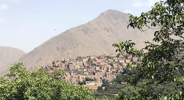 We ll pass through several Berber villages where you can buy a drink, cooled in the traditional way of the mountain people.
