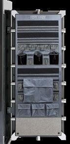 ACCESSORIES SAFE WITHIN A SAFE Exponential Theft Protection For added security and maximum protection, Fort Knox