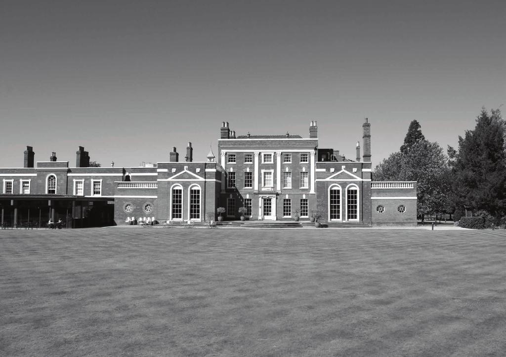 Blending stunning contemporary architecture with the existing Grade II*-listed country house of Hinxton Hall, the