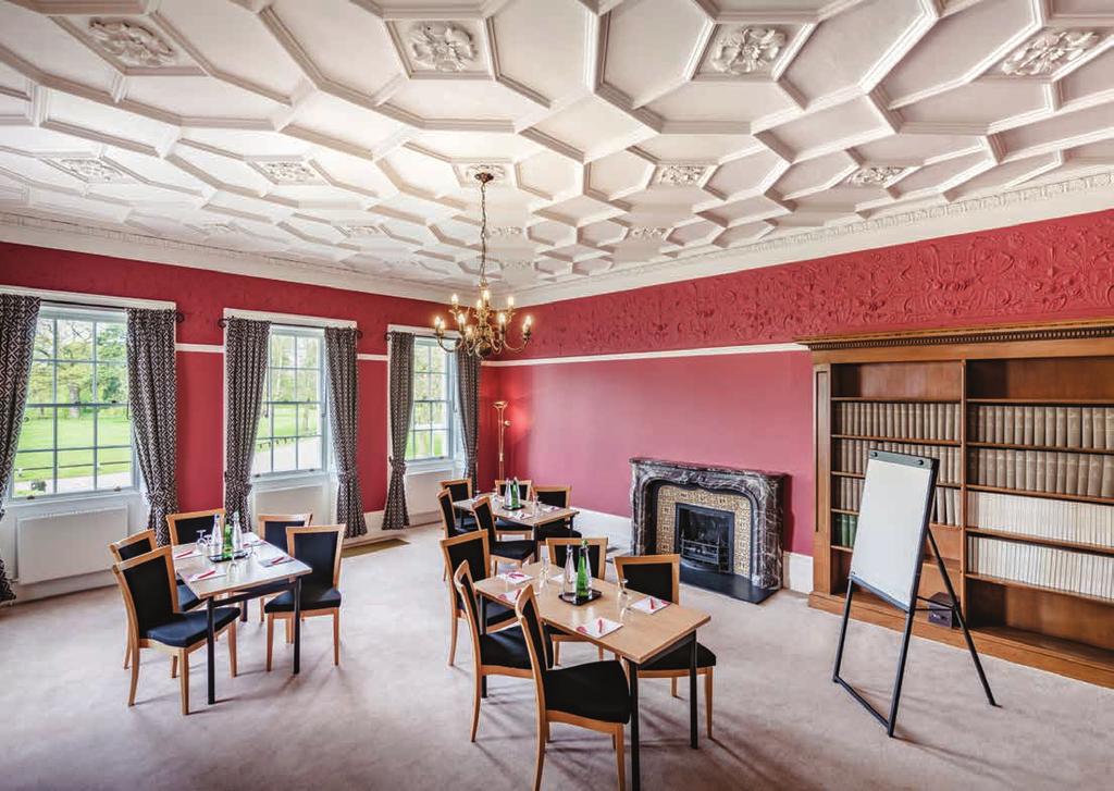 meeting rooms with flexible set-up options for groups of 2 to 130 people A 300-seat restaurant with garden views offering excellent food On-site accommodation: 134 modern and