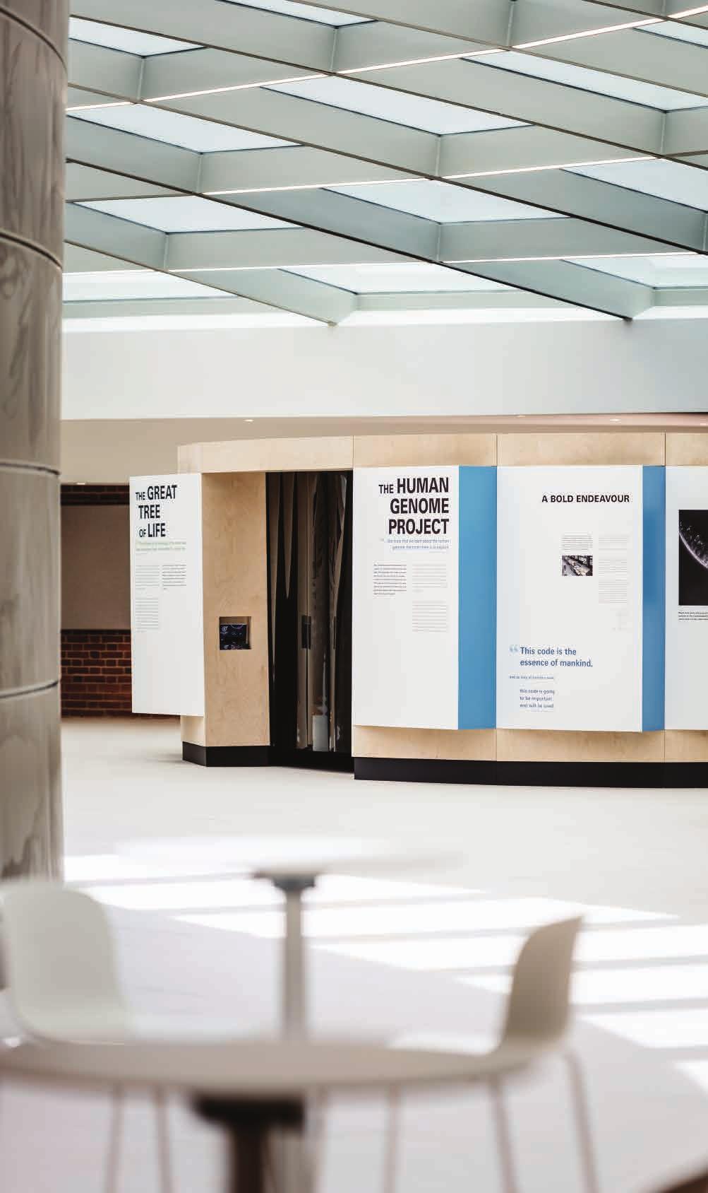 The Cultural Zone within the exhibition area is designed to encouraging discussion around the