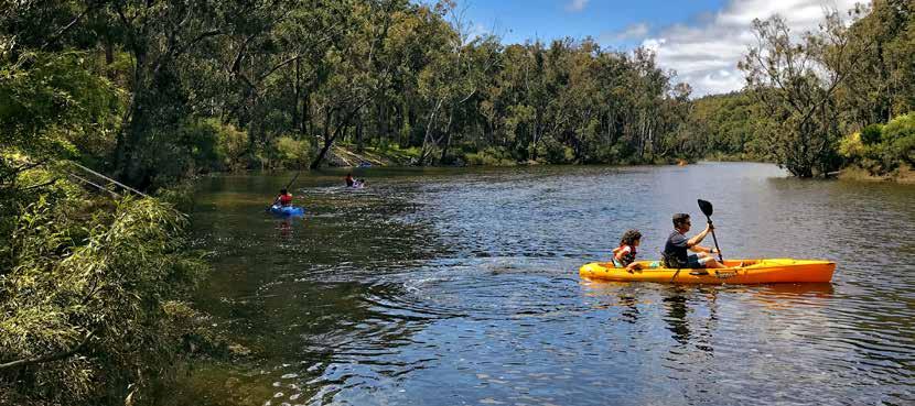 Paddling and swimming Estimated project cost $750,000 This project seeks to establish new river access steps at a number of locations along the Murray River to build upon those already provided at
