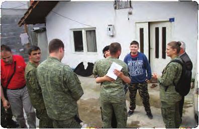 of the Republic of Kosovo, has carried out the donation activity of the KSF (blankets, sheets and pillows) for