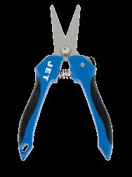 Multi-Purpose Shears - Super Heavy Duty Serrated blades prevent material from being pushed forward, making cutting easier