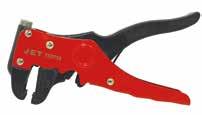 16, 18, 20, 22 AWG solid and stranded V-Groove Wire Stripper Hardened carbon steel with black oxide finish for corrosion resistance Quickly adjusts from AWG 10 to 24 Spring loaded for easy one hand