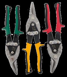 SHEET METAL TOOLS AVIATION SNIPS - SUPER HEAVY DUTY Made of the highest quality drop forged Chrome Molybdenum steel for professional