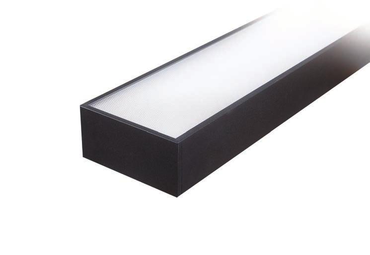 48 49 ED Direct/indirect luminaire TW based on 100 % EU Due to its length and low UGR, it delivers a homogenous and efficient distribution of light and enables less luminaires per room.