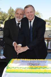 Australia Day Concert / Cake Cutting Ceremony / VIP Area: Elder Park, Adelaide, on 26/1/09, from 11:00am to 3:00pm Adelaide City Council again conducted the Australia Day Concert in Elder Park, with