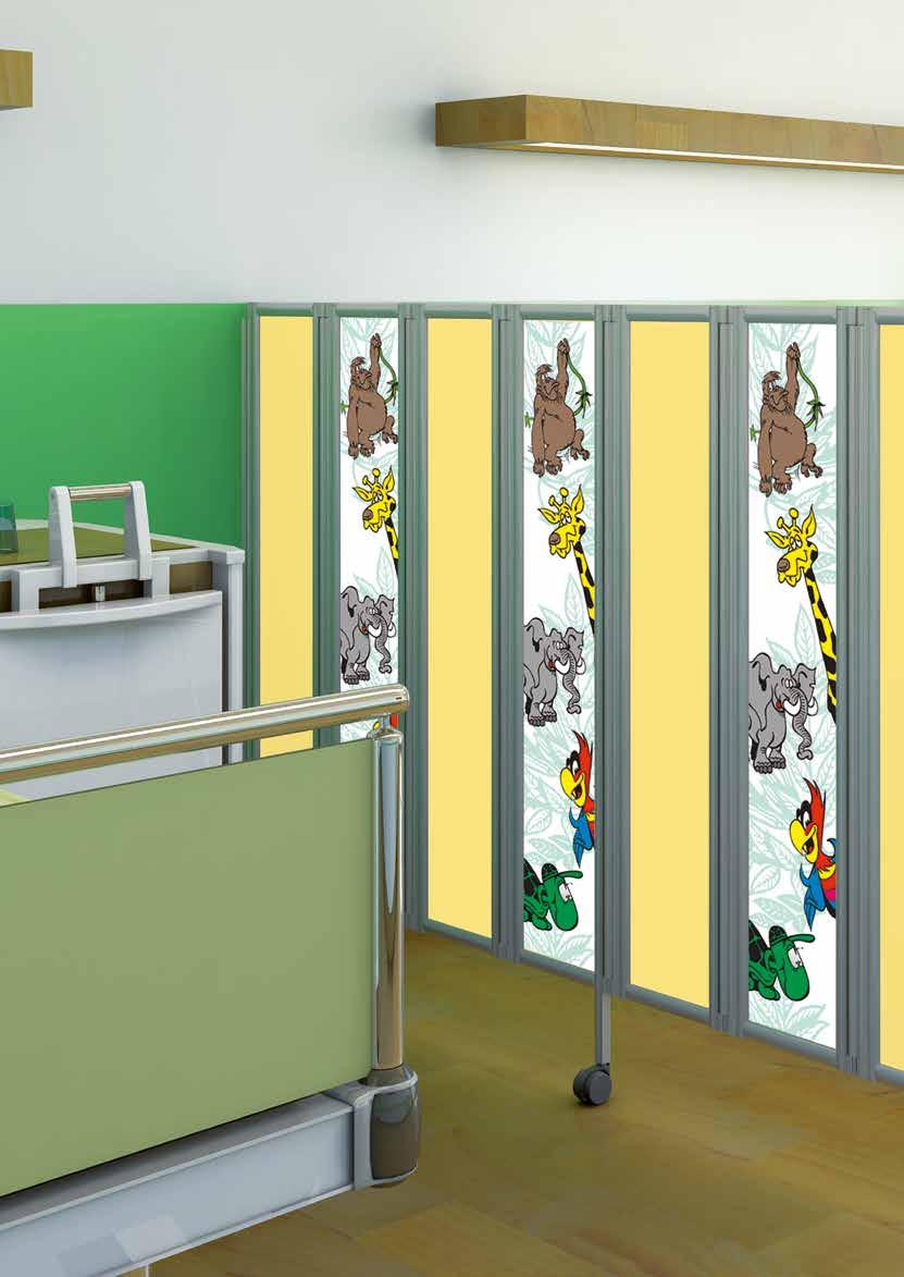 Ausgabe 2013 Sichtschutz-Systeme Folding screens RFW Colours and designs Available in 10 colours and 5 design options ropimex :: Die Faltwand Request our